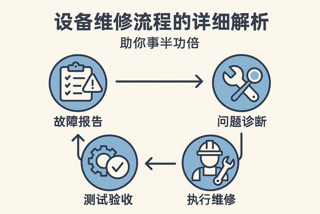 设备维修报修流程优化新思路，在线沟通驱动效率飞跃